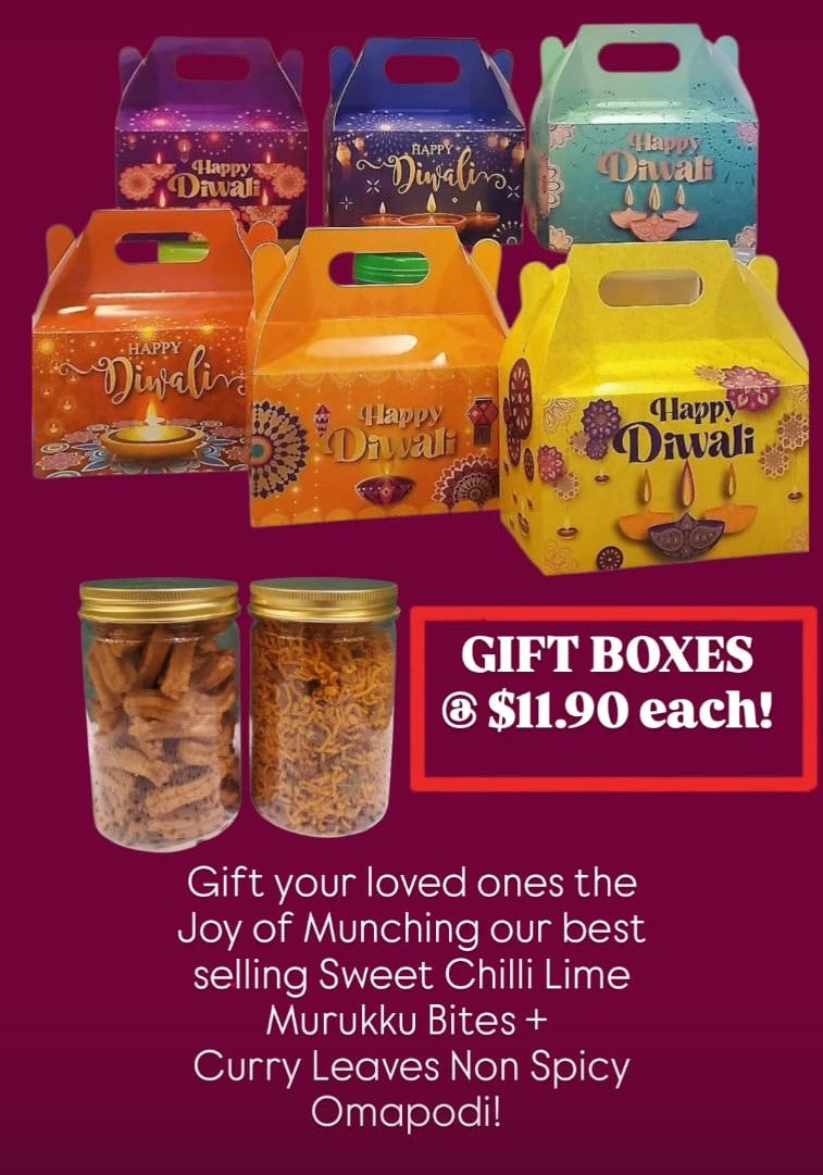 Diwali Gift Box with Assorted Murukkus
