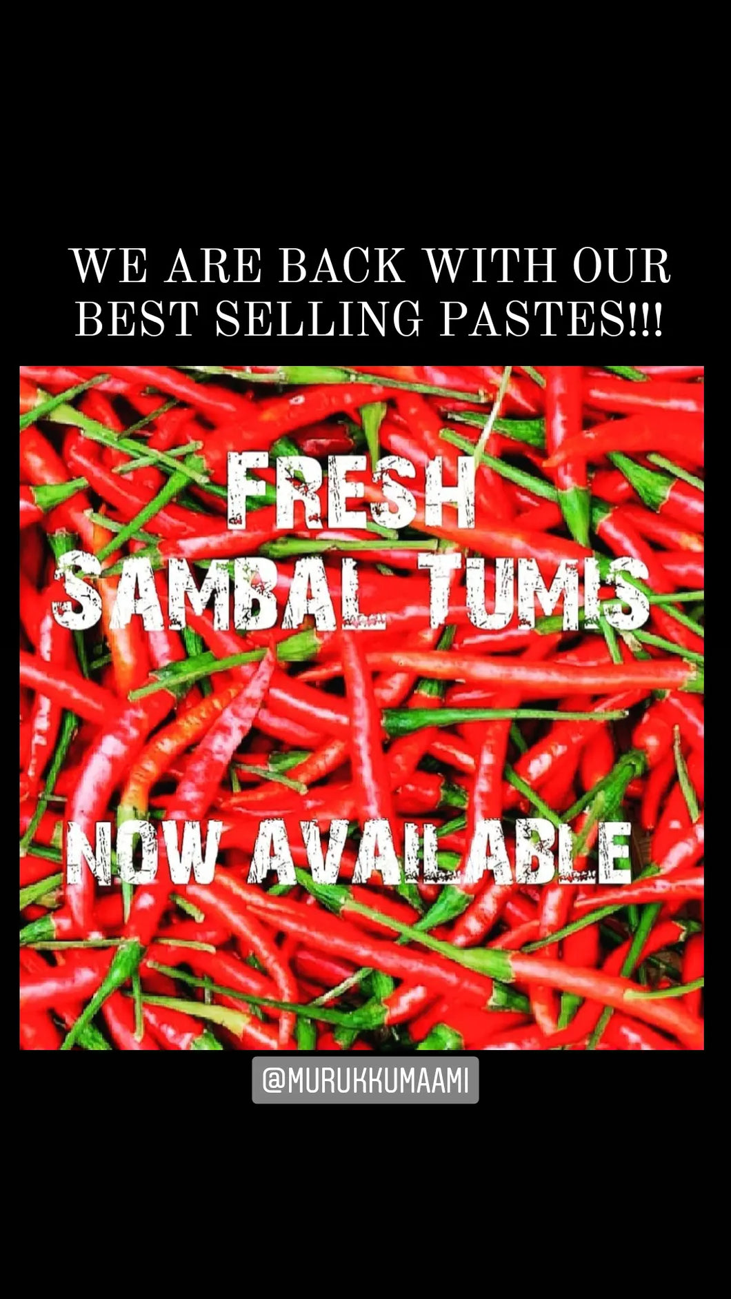 Paste: Sambal Chilli Tumis